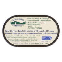 Bar Harbor - Wild Herring Fillets with Cracked Pepper, 190 Gram