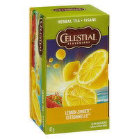 Celestial Seasonings - Herbal Tea Bags - Lemon Zinger