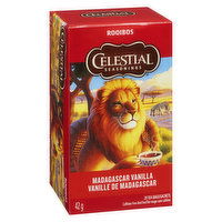 Celestial Seasonings - Rooibos Madagascar Vanilla Red Tea, 20 Each