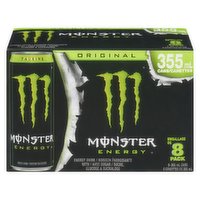 Monster - Energy Drink Original Taurine, 8 Each