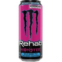 Monster - Rehab Wild Berry Tea, 485 Millilitre