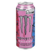 Monster Energy - Ultra Ruby Red, 473 Millilitre