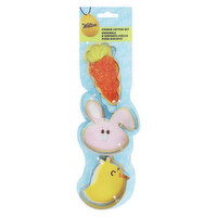 Wilton - Easter Metal Cookie Cutter Set, 3 Each