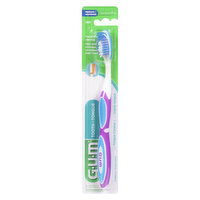 GUM - Tooth n Tongue Toothbrush - Medium, 1 Each