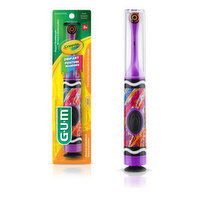 Gum - Crayola Power Toothbrush With Travel Cap - Soft