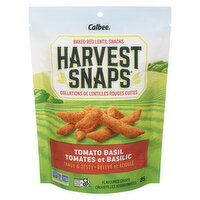 HARVEST SNAPS - Red Lentil Snack Crisps - Tomato Basil, 85 Gram