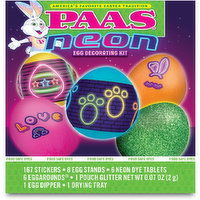 PAAS - Neon Egg Decorating Kit, 1 Each