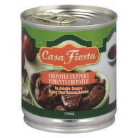 Casa Fiesta - Chipotle Peppers in Adobo Sauce, 212 Millilitre