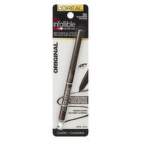 L'Oreal - Infallible Never Fail Eyeliner - Black/Brown, 1 Each