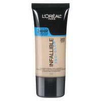 L'Oreal - Infallible Pro-Glow Foundation Nude Beige 203, 30 Millilitre