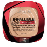 L'Oreal - Infallible Powder In A Foundation - Sand, 9 Gram
