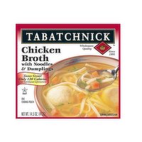 Tabatchnick - Chicken Noodle & Dumpling Soup, 411 Millilitre