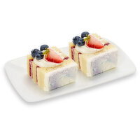 Bake Shop - Triple Berry Cream Cake, 2 Each