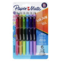 Papermate - InkJoy Gel Pens .7mm Fast Drying, 6 Each