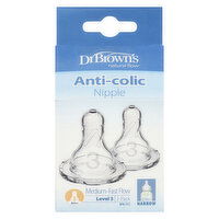 Dr. Brown's - DrBrown Level 3 Silicone Nipple, 1 Each