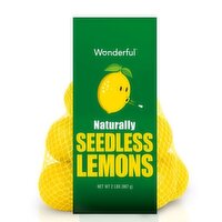 Wonderful - Lemons, Naturally Seedless, 2lb Bag, 1 Each