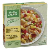 Healthy Choice - Gourmet Steamers Pineapple Chicken Frozen Meal, 298 Gram