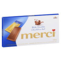 Merci - Milk Chocolate Tablets, 100 Gram