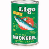 Ligo - Mackerel in Tomato Sauce, 425 Gram