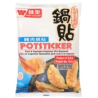 WeiChuan - Posticker Pork, 595 Gram