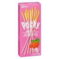 Glico - Pocky Biscuit Sticks, Strawberry, 33 Gram