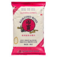 Kokuho Rose - California Supreme White Rice, 10 Kilogram