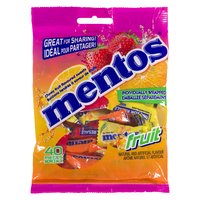 Mentos - Individual Wrapped Bag Fruit, 113 Each