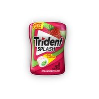 Trident - Splash, Strawberry Lime, 40 Each