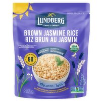 Lundberg - Brown Jasmine Rice Organic, 227 Gram