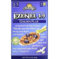 Food For Life - Ezekiel 4:9 Whole Grain Cereal Gold Flax, 454 Gram