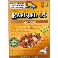 Food For Life - Ezekiel 4:9 Whole Grain Cereal Almond, 454 Gram