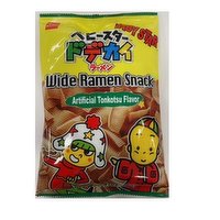 Baby Star - Crispy Wide Ramen Snack - Tonkotsu Flavour, 70 Gram