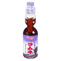 Shirakiku - Carbonated Ramune Drink - Grape, 200 Millilitre