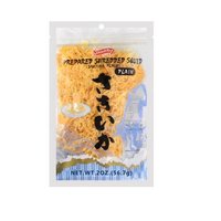 Shirakiku - Prepared Dried Squid Plain Flavor, 57 Gram