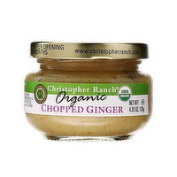 Christopher Ranch - Chopped Organic Ginger, 4.25 Ounce