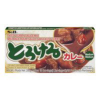 S&B - Tasty Curry Mix - Medium, 200 Gram