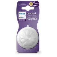 Avent - Natural Response Nipple - 6Months+, 2 Each