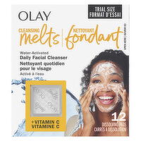 OLAY - Facial Cleansing Melts Vitamin C, 12 Each