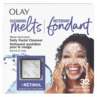 OLAY - Facial Cleansing Melts Retinol, 32 Each
