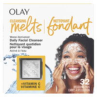 OLAY - Cleansing Melts Vitamin-C, 32 Each