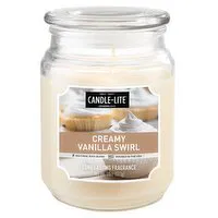 Candle-Lite - Cnd Lte Creamy Vanilla Swirl 18 z, 510 Gram