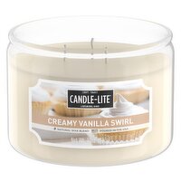 Candle-Lite - CandleLite Creamy Vanilla Swirl 10 z, 283 Gram