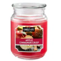 Candle-Lite - Cnfl Lt Apple Cinnam Crisp Jar Candle, 510 Gram