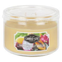 Candle-Lite - Tropical Fruit Medley Candle Jar, 10 Ounce