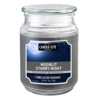 Candle-Lite - Cndl Lt Moonlit Starry Night Jar C, 510 Gram