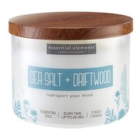 Candle-Lite - Cndle Lite Sea Salt & Driftwood 14.75, 418 Gram