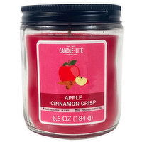 Candle-Lite - Apple Cinnamon Crisp Candle Jar, 184 Gram