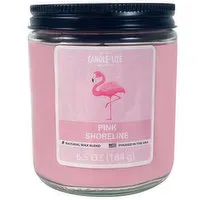 Candle-Lite - Pink Shoreline Candle Jar, 184 Gram