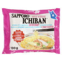 Sapporo Ichiban - Shrimp Noodles, 100 Gram