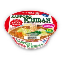 SAPPORO Ichiban - Noodle Bowl Shoyu, 82 Gram